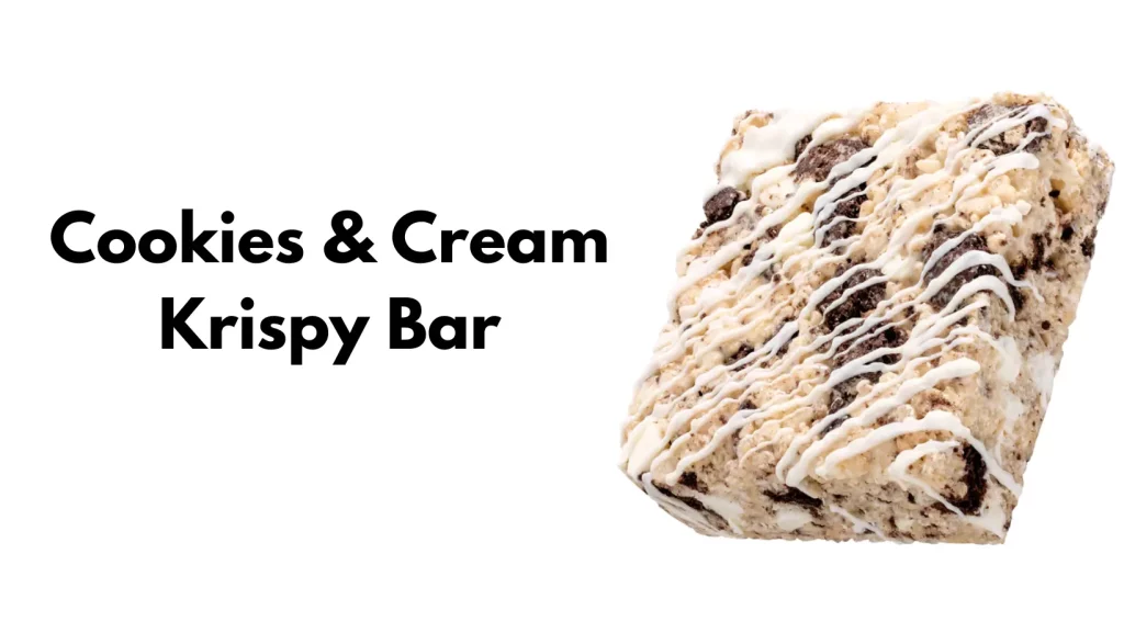 Cookies & Cream Krispy Bar